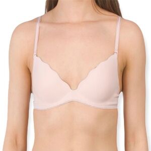 🌸New🌸 B Wowd Scalloped Contour Underwire Push Up Bra 36DD NWT